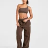 Enhance Nahtloser Ein-Schulter-Sport-BH