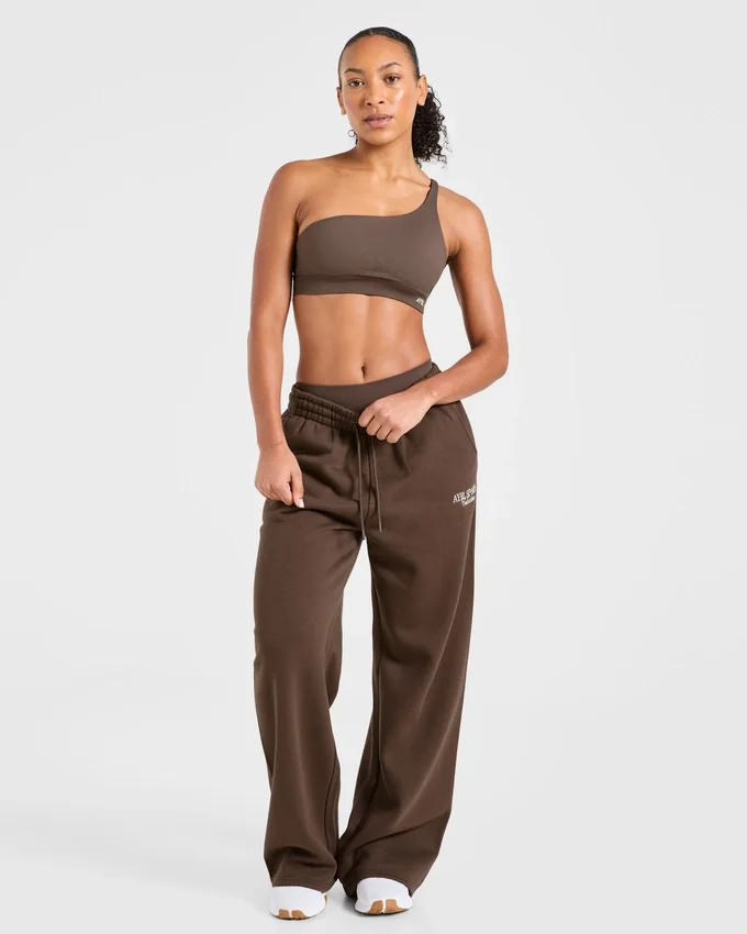 Enhance Nahtloser Ein-Schulter-Sport-BH