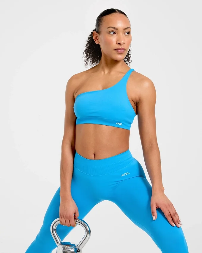 Enhance Nahtloser Ein-Schulter-Sport-BH