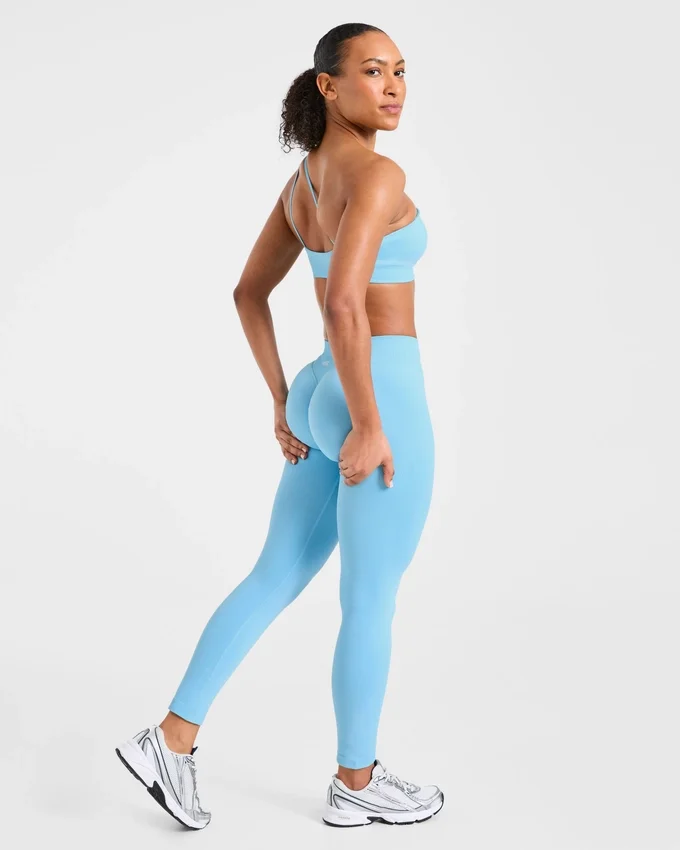 Enhance Nahtloser Ein-Schulter-Sport-BH