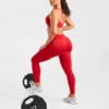 Enhance Nahtloser Ein-Schulter-Sport-BH