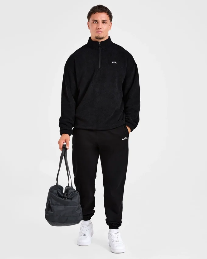 Essential Fleece mit 1/4-Reißverschluss