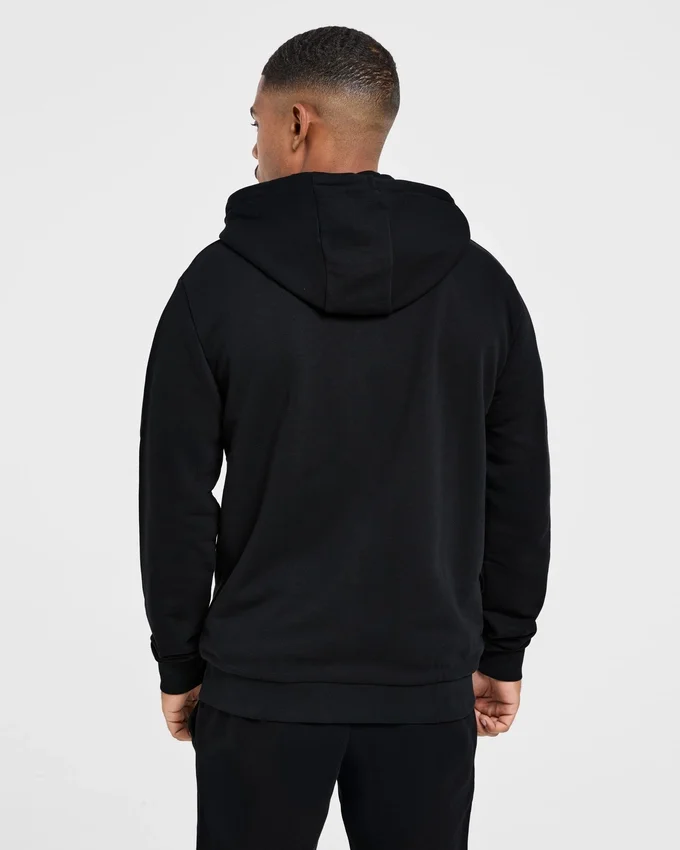 Essential – Leichter Kapuzenpullover mit Reißverschluss