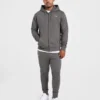 Essential – Leichter Kapuzenpullover mit Reißverschluss