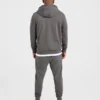 Essential – Leichter Kapuzenpullover mit Reißverschluss