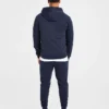 Essential – Leichter Kapuzenpullover mit Reißverschluss