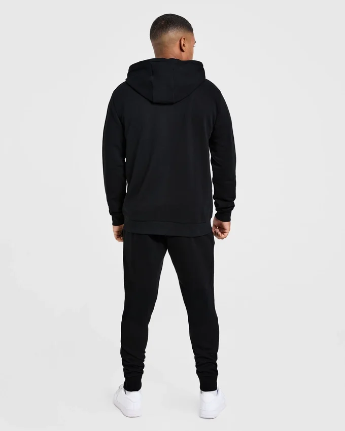 Essential – Leichter Kapuzenpullover mit Reißverschluss