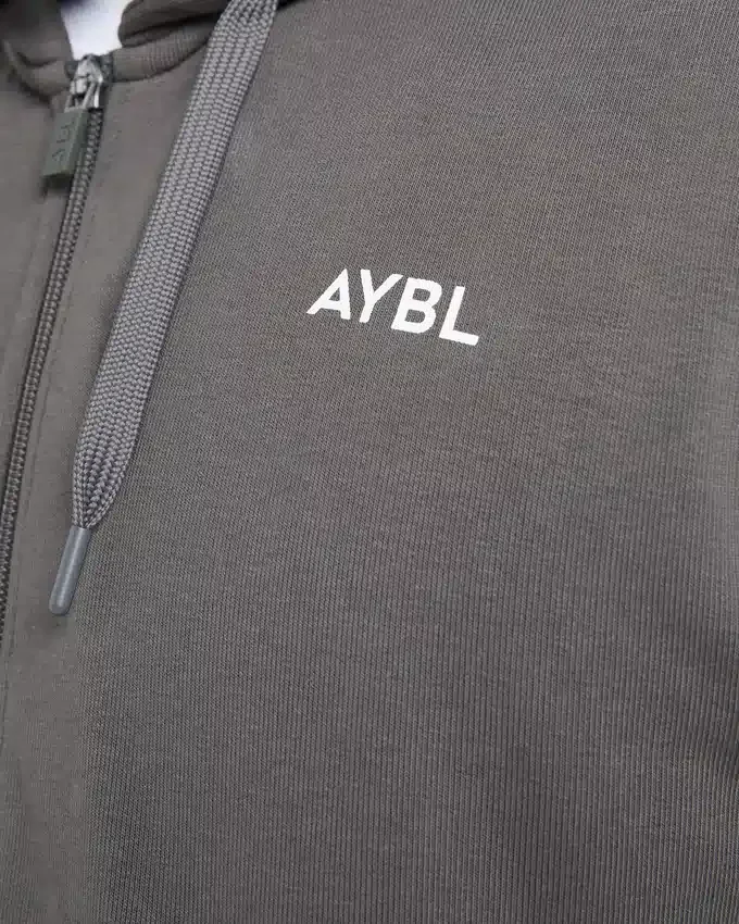 Essential – Leichter Kapuzenpullover mit Reißverschluss