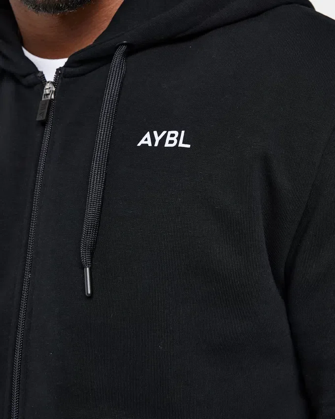 Essential – Leichter Kapuzenpullover mit Reißverschluss
