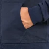 Essential – Leichter Kapuzenpullover mit Reißverschluss