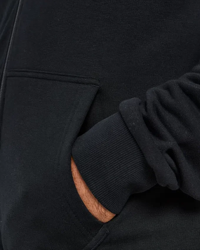 Essential – Leichter Kapuzenpullover mit Reißverschluss