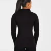 Essential Nahtlose Reißverschlussjacke