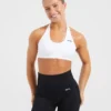 Essential – Nahtloser Sport-BH mit Neckholder