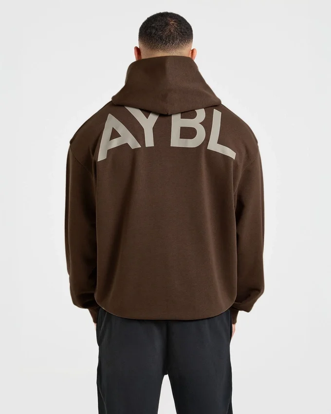 Essential Oversized-Hoodie mit Grafikprint