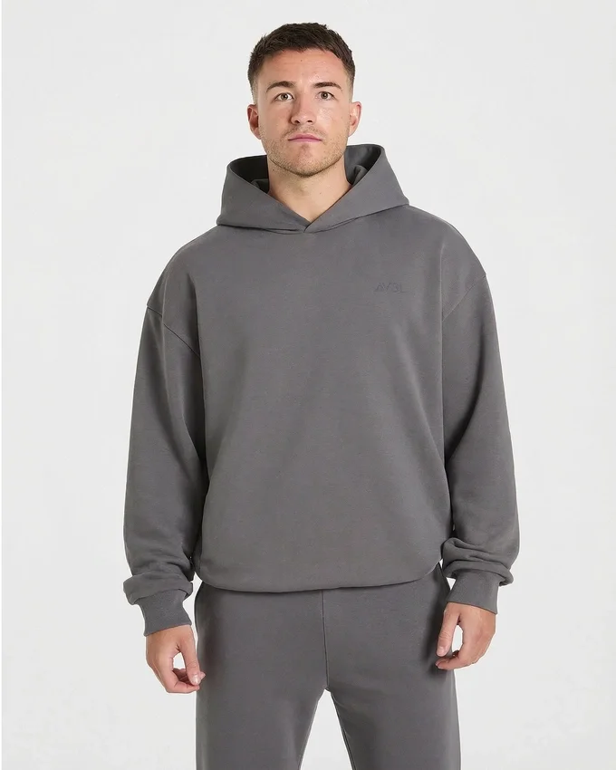 Essential Oversized-Hoodie mit Grafikprint