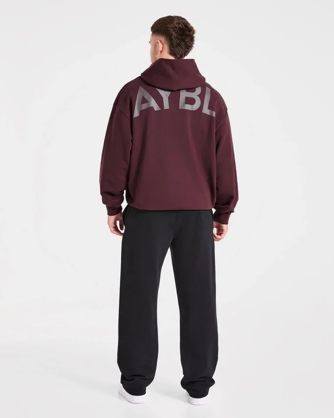 Essential Oversized-Hoodie mit Grafikprint