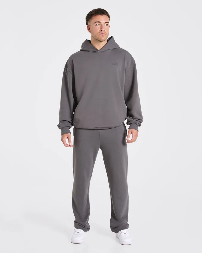 Essential Oversized-Hoodie mit Grafikprint