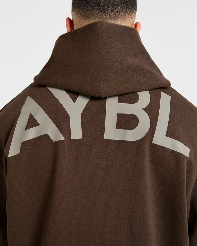 Essential Oversized-Hoodie mit Grafikprint