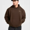 Essential Oversized-Hoodie mit Grafikprint