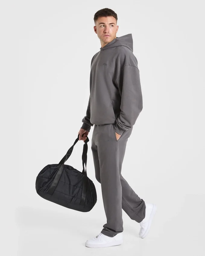 Essential Oversized-Hoodie mit Grafikprint