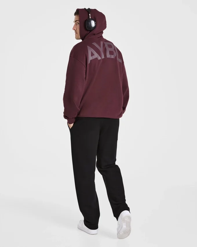 Essential Oversized-Hoodie mit Grafikprint