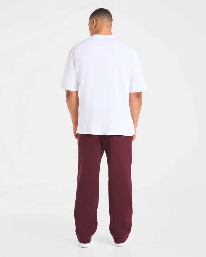 Essential Oversized Jogginghose mit geradem Bein