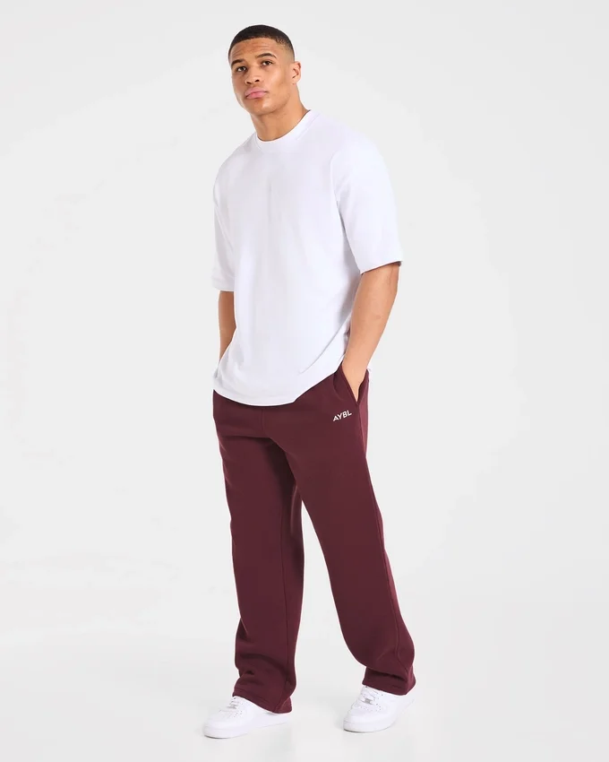 Essential Oversized Jogginghose mit geradem Bein