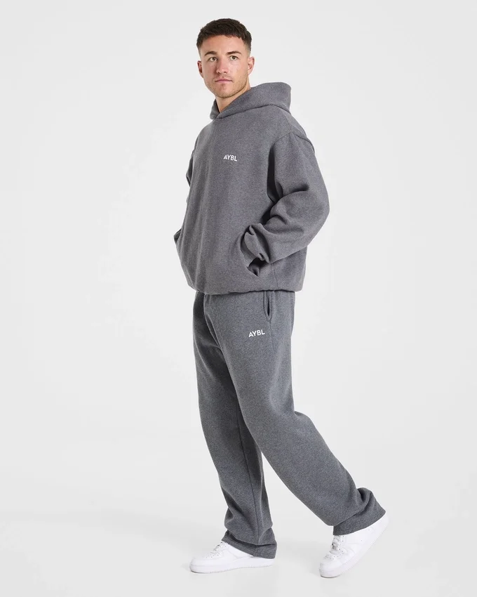 Essential Oversized Jogginghose mit geradem Bein