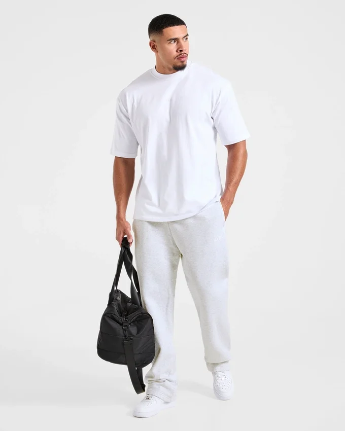 Essential Oversized Jogginghose mit geradem Bein