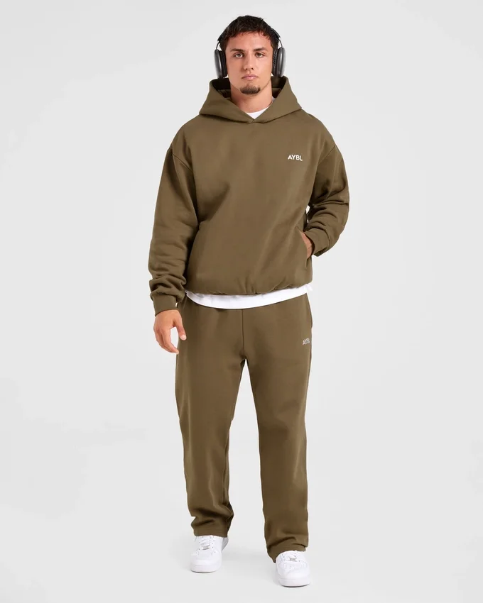 Essential Oversized Jogginghose mit geradem Bein