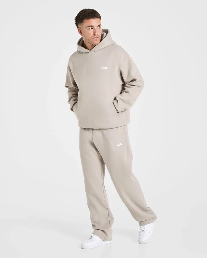 Essential Oversized Jogginghose mit geradem Bein