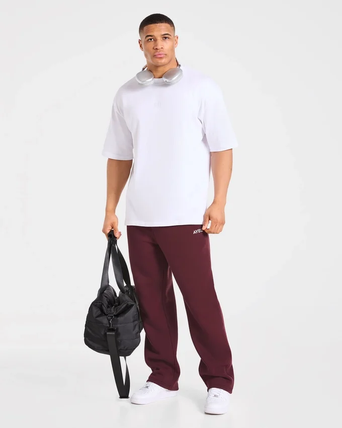 Essential Oversized Jogginghose mit geradem Bein