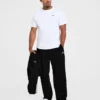Essential Oversized Jogginghose mit geradem Bein