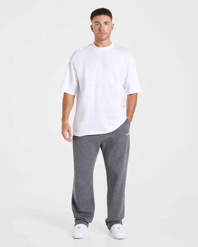 Essential Oversized Jogginghose mit geradem Bein