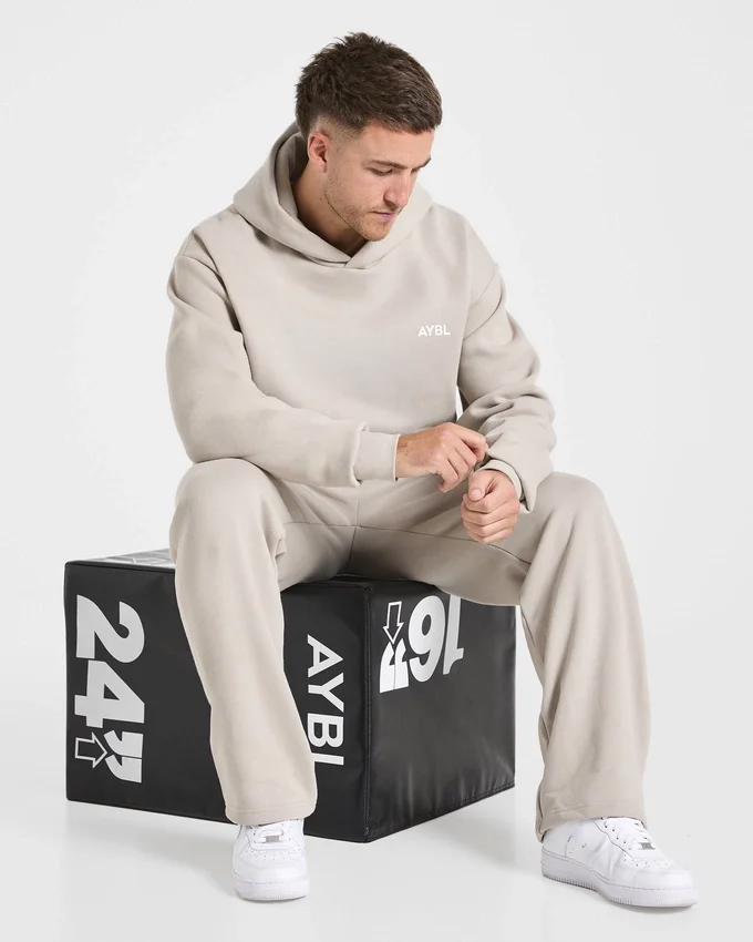 Essential Oversized Jogginghose mit geradem Bein