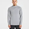 Essential Seamless Pullover mit 1/4-Reißverschluss