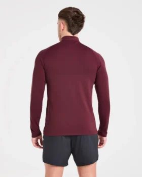 Essential Seamless Pullover mit 1/4-Reißverschluss