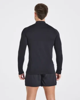 Essential Seamless Pullover mit 1/4-Reißverschluss