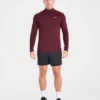 Essential Seamless Pullover mit 1/4-Reißverschluss