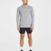 Essential Seamless Pullover mit 1/4-Reißverschluss