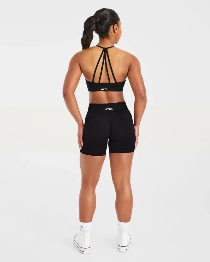 Essential Sport-BH mit V-Ausschnitt und Trägern