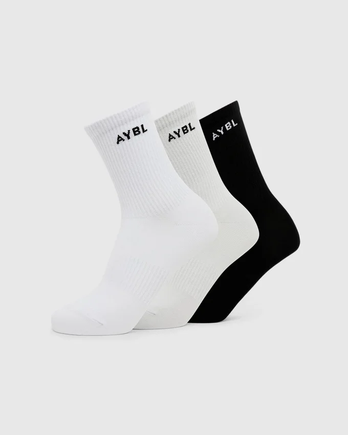Everyday-Crew-Socken (3er-Pack)