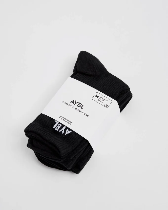 Everyday-Crew-Socken (3er-Pack)