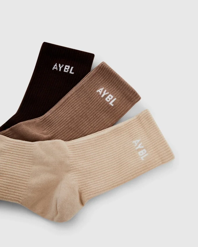 Everyday-Crew-Socken (3er-Pack)