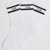 Everyday-Crew-Socken mit doppeltem Streifen (3er-Pack)