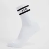 Everyday-Crew-Socken mit doppeltem Streifen (3er-Pack)