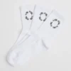 Everyday-Crew-Socken mit Stickerei (3er-Pack)