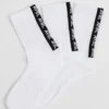 Everyday-Crew-Socken mit Streifen am Fersenbereich (3er-Pack)