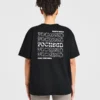 „Focused Wavy“ Oversize-T-Shirt
