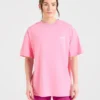 „Focused Wavy“ Oversize-T-Shirt